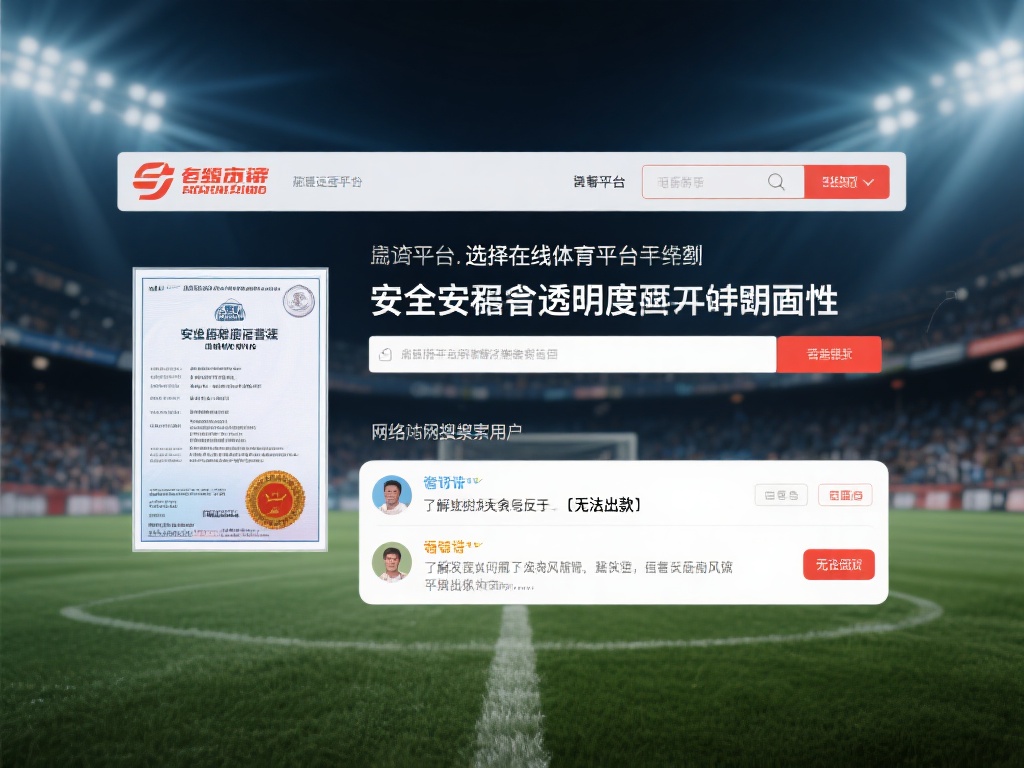 在选择在线体育平台时，安全性和透明度是首要考量因素