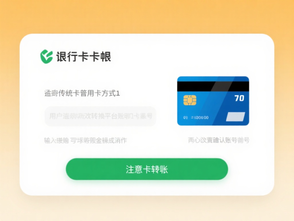 银行卡转账：这是最传统也是最普遍的方式之一。用户只