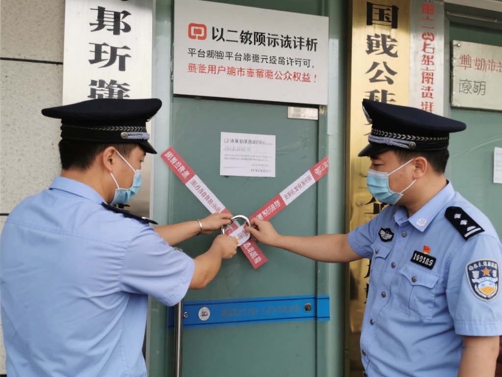 以此次事件为例，执法部门在调查中发现，该平台未取得